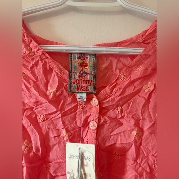 NWT Johnny Was Simple All Over Tunic XS - Picture 5 of 8